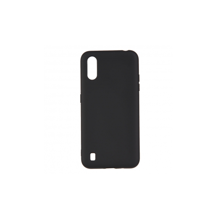 Funda Silicona Negra para Samsung Galaxy A01 (A015)