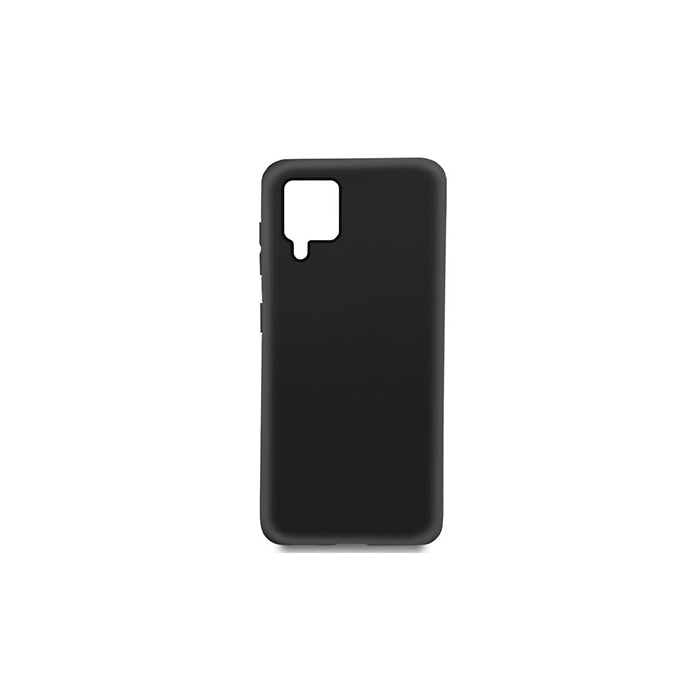 Comprar Funda Silicona Samsung Galaxy A12 (A125) Negra - Los mejores Precios