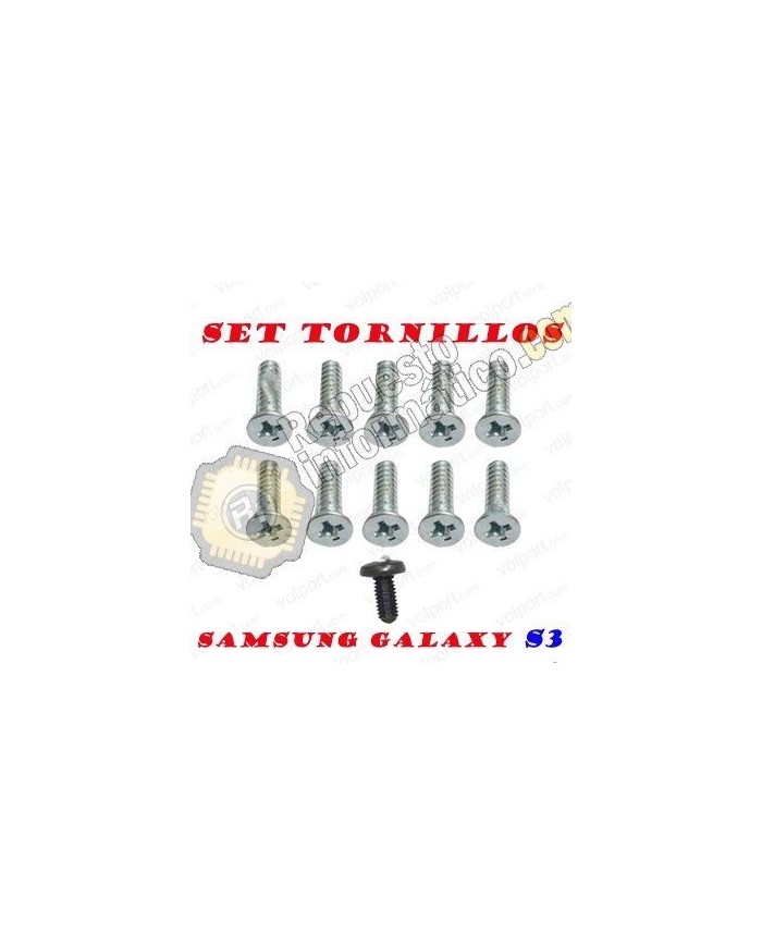 Set de tornillos para Samsung Galaxy i9300 S3