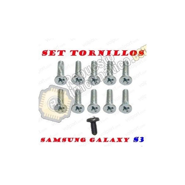Set de tornillos para Samsung Galaxy i9300 S3