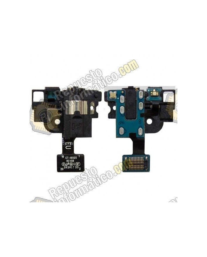 Flex con conector de audio jack para Samsung Galaxy S4, I9500, LTE I9505, I545 / L720 / R970