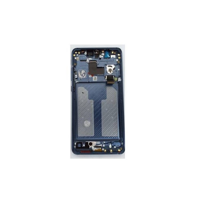 Pantalla Lcd + Tactil con Marco Huawei Mate 20 Azul