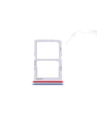 Bandeja Sim para Huawei P40 Lite 5G (CDY-NX9A) Plata-Rosado