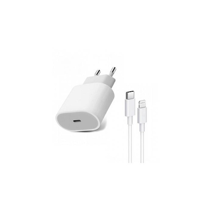 Comprar Cargador 20W USB-C y Cable USB C a Lighting para iPhone