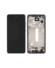 Pantalla Completa Original con Marco Samsung Galaxy A52s 5G Plata