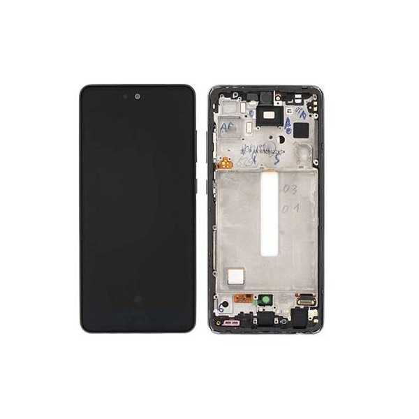 Pantalla Completa Original con Marco Samsung Galaxy A52s 5G Lila