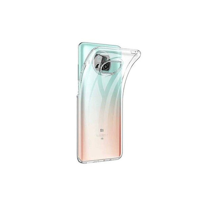 Funda de Silicona Transparente para Xiaomi Mi 10T Lite 5G