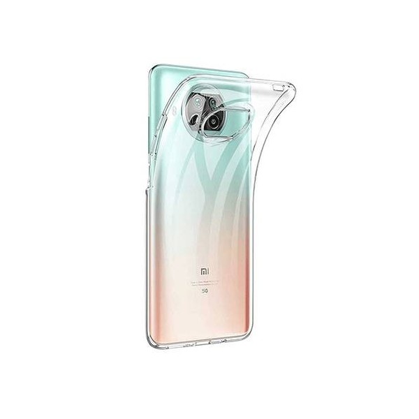 Funda de Silicona Transparente para Xiaomi Mi 10T Lite 5G