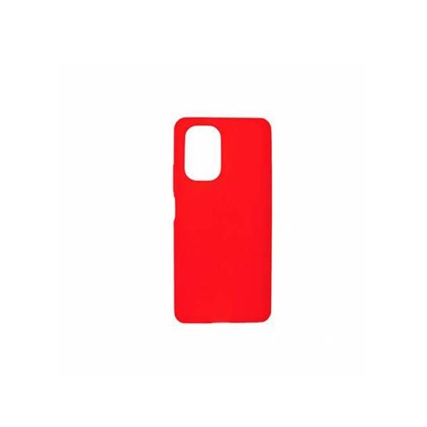 Funda de Silicona Roja con Bordes Reforzados Xiaomi Redmi 10
