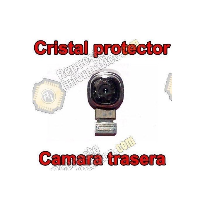 Protector metalico + cristal protector de camara para Samsung Galaxy S3 (i9300)