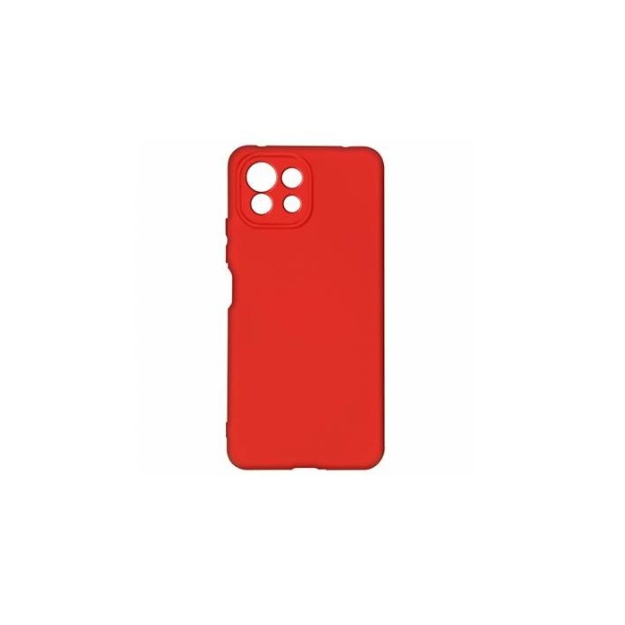 Funda Silicona Premium para Xiaomi Mi 11 Lite, Mi 11 Lite 5G Roja