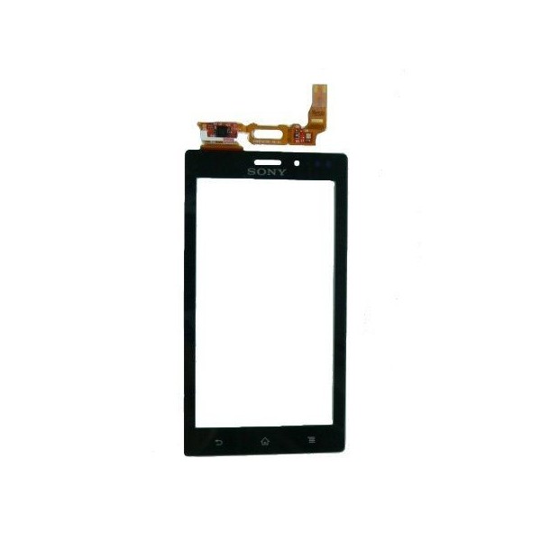 (*)Tactil Sony Ericsson Xperia sola mt27i negra original