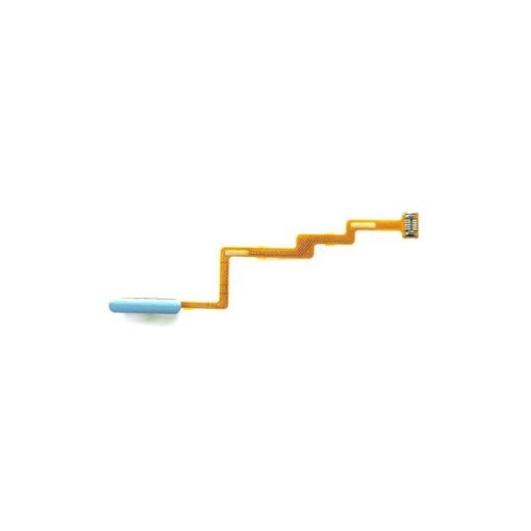 Flex Boton con Lector de Huella Dactilar Azul