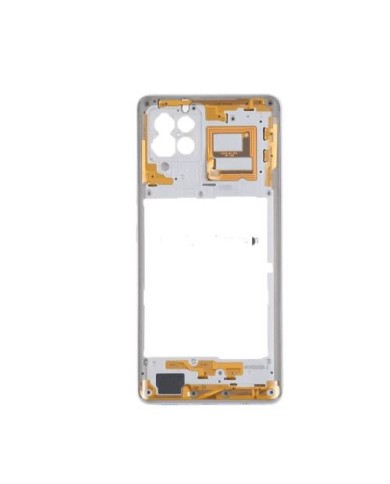 Carcasa Intermedia Samsung Galaxy A42 5G (A426B) Plata