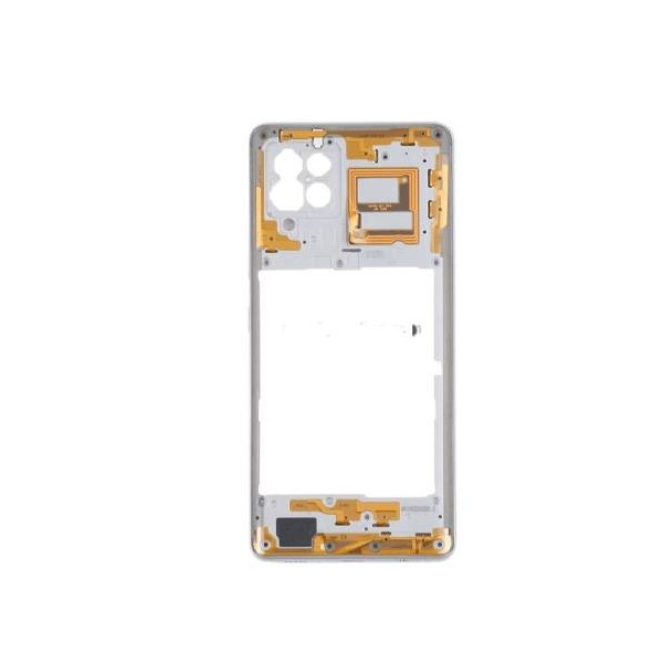 Carcasa Intermedia Samsung Galaxy A42 5G (A426B) Plata