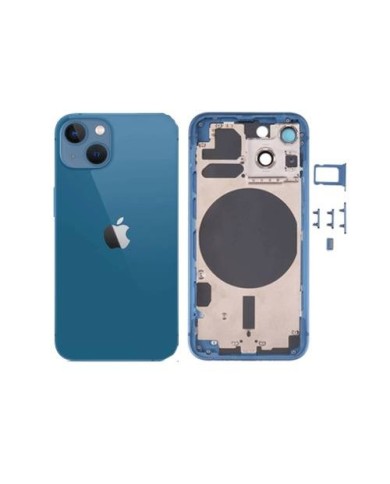 Chasis Carcasa Trasera iPhone 13 Mini Azul