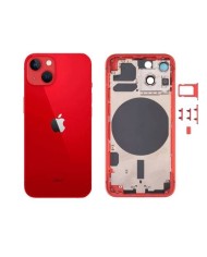 Chasis Carcasa Trasera iPhone 13 Rojo