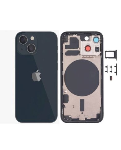 Chasis Carcasa Trasera iPhone 13 Negro