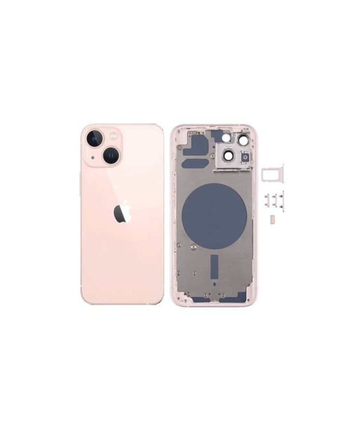 Chasis Carcasa Trasera iPhone 13 Rosa