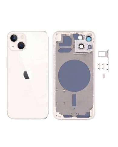 Chasis Carcasa Trasera iPhone 13 Mini Blanca
