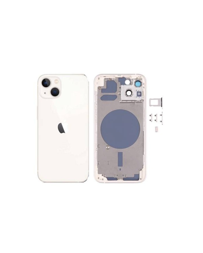 Chasis Carcasa Trasera iPhone 13 Mini Blanca