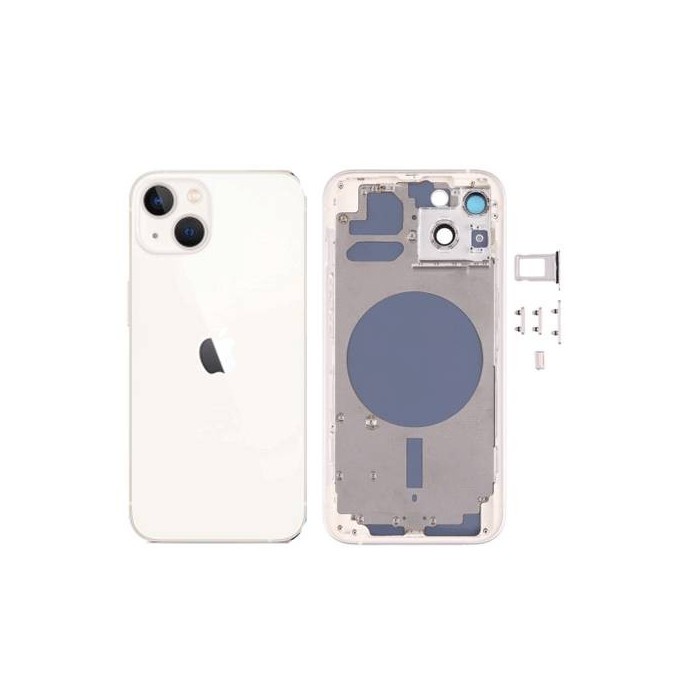 Chasis Carcasa Trasera iPhone 13 Blanco