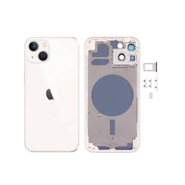 Chasis Carcasa Trasera iPhone 13 Blanco