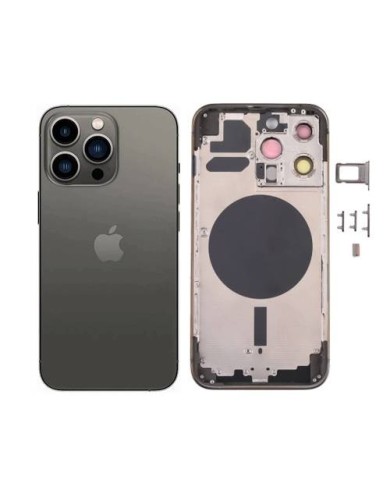 Chasis Carcasa Trasera iPhone 13 Pro Max Gris
