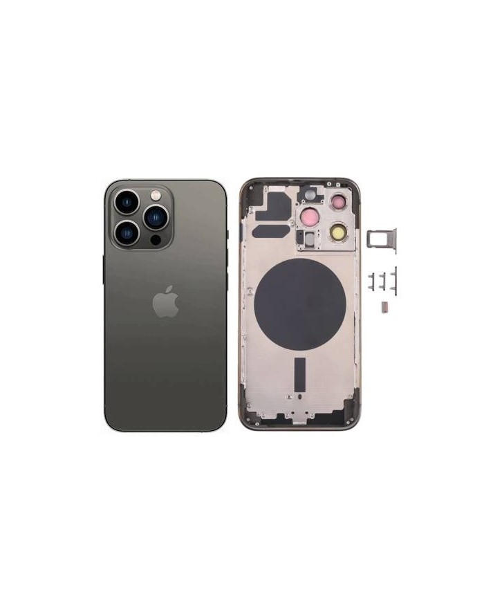 Chasis Carcasa Trasera iPhone 13 Pro Gris