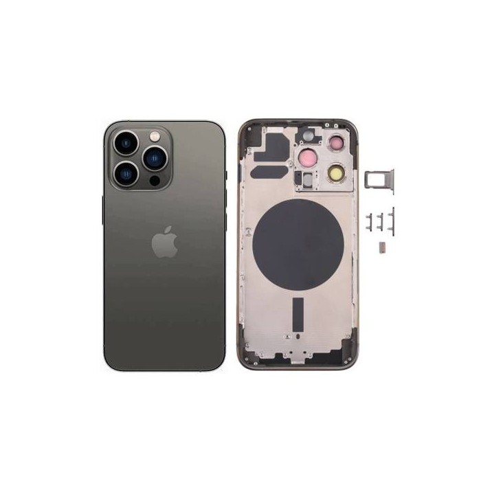 Chasis Carcasa Trasera iPhone 13 Pro Gris