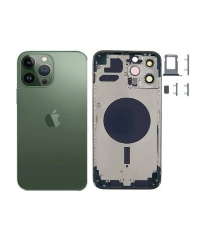 Chasis Carcasa Trasera iPhone 13 Pro Verde