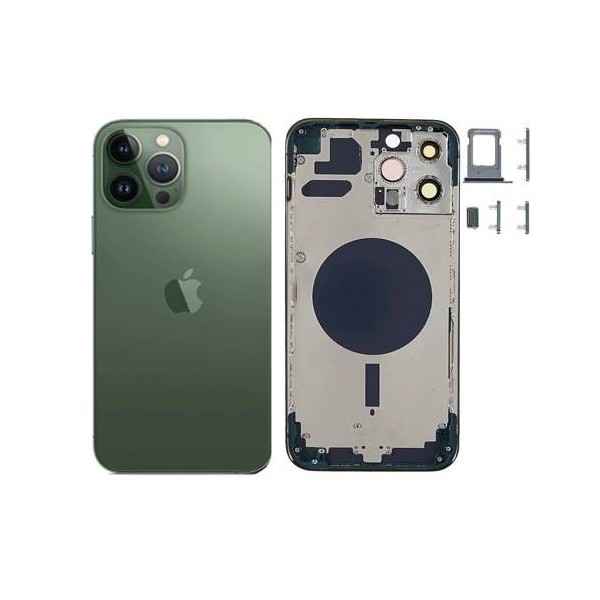 Chasis Carcasa Trasera iPhone 13 Pro Verde