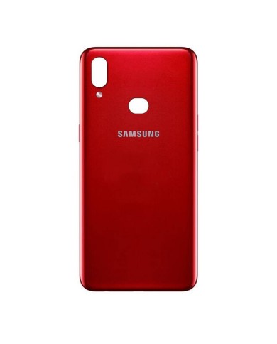 Tapa Trasera para Samsung Galaxy A10s A107 - Color Rojo