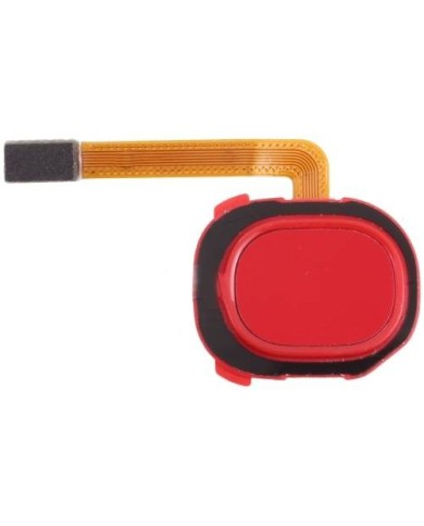 Lector de Huella Dactilar Samsung Galaxy A20E A202 Rojo