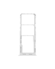 Bandeja Dual Sim y MicroSD Samsung Galaxy A22 4G (A225) Blanco