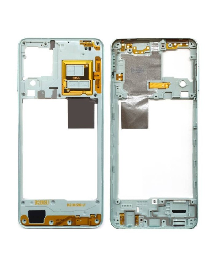 Carcasa Intermedia Samsung Galaxy A22 4G (A225) Verde