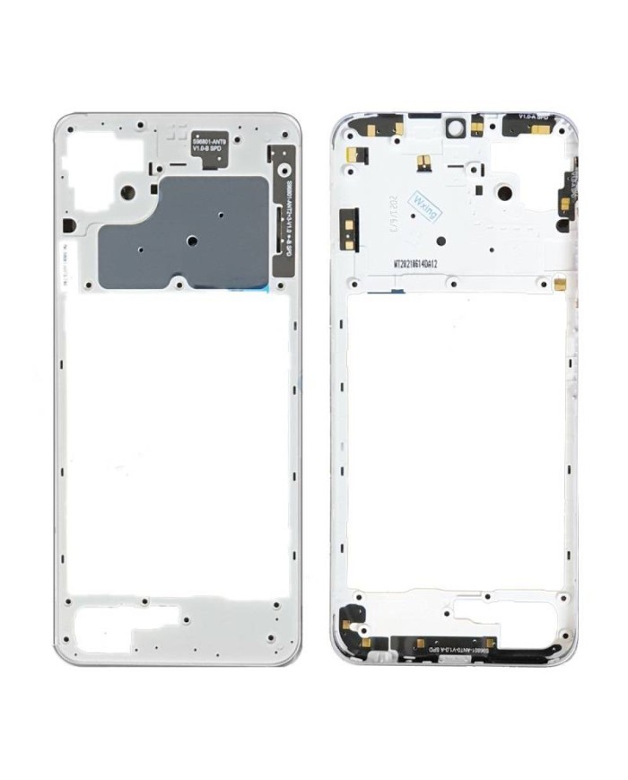 Carcasa Intermedia Samsung Galaxy A22 5G (A226) Plata