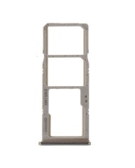 Bandeja Dual Sim y MicroSD Samsung Galaxy A30, A50 Blanco