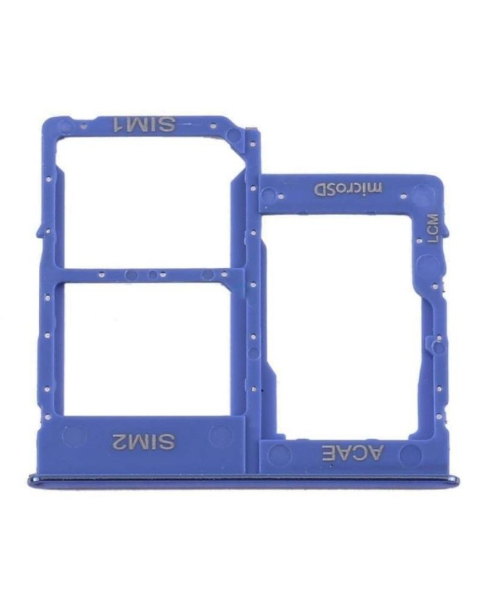 Bandeja Sim y MicroSd para Samsung Galaxy A31 (A315) Azul