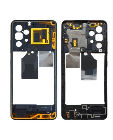 Carcasa Intermedia Samsung Galaxy A32 (A325) Negra