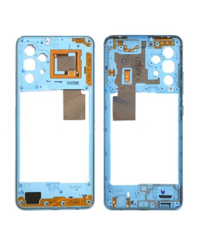 Carcasa Intermedia Samsung Galaxy A32 (A325) Azul