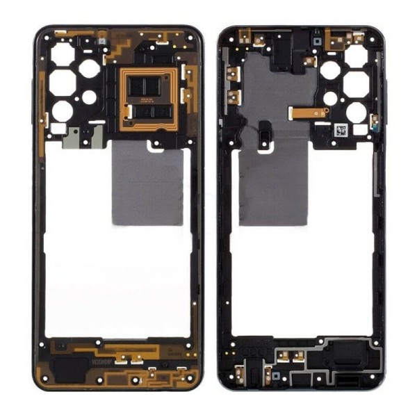 Carcasa Intermedia para Samsung Galaxy A32 5G (A326) Negra