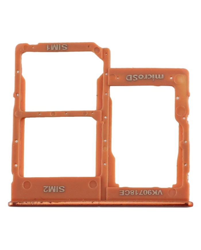 Bandeja Dual Sim y MicroSD Samsung Galaxy A40, A405 Naranja