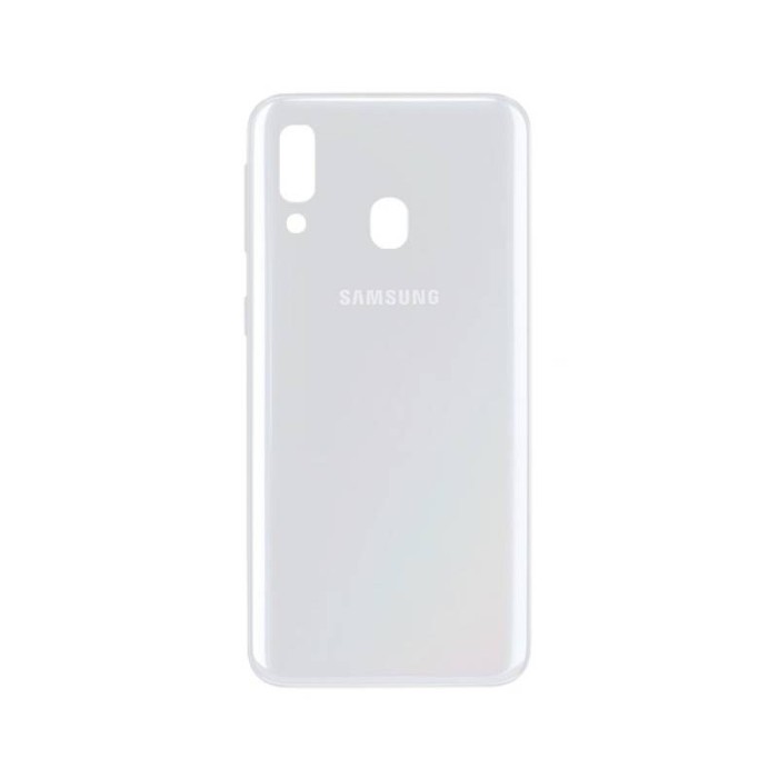 Tapa Trasera Samsung Galaxy A40, A405 Blanca
