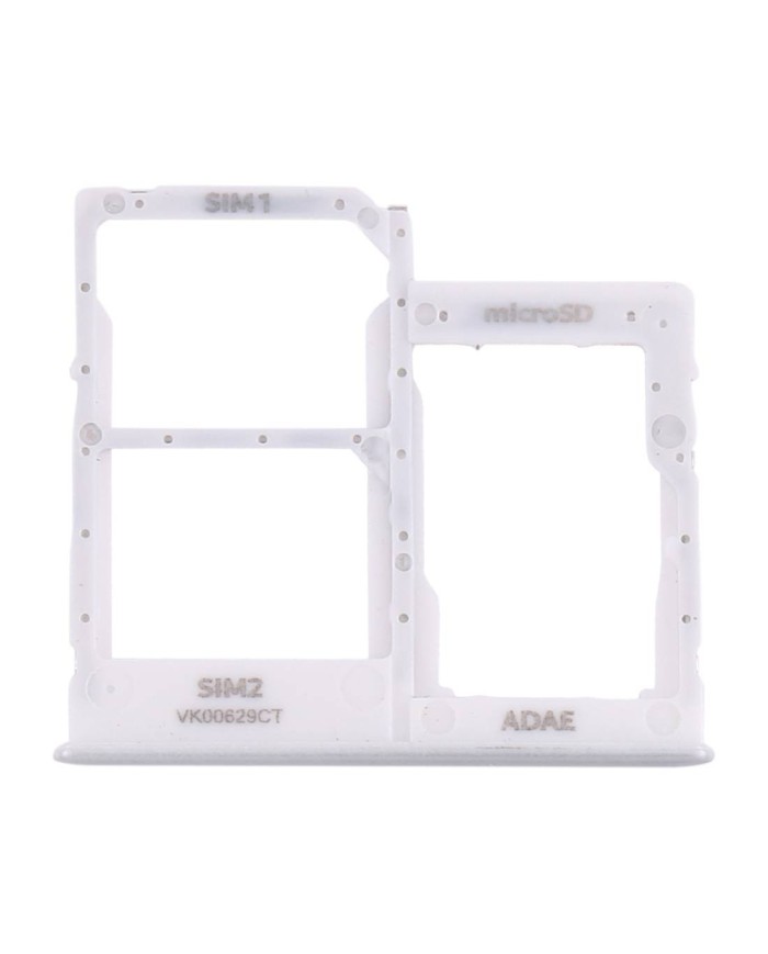 Bandeja Dual Sim y MicroSd Samsung Galaxy A41 (A415) Blanca
