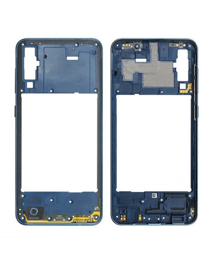 Carcasa Intermedia Samsung Galaxy A50 (A505) Azul