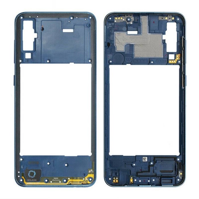 Carcasa Intermedia Samsung Galaxy A50 (A505) Azul