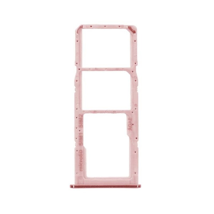 Bandeja Dual Sim y Microsd Samsung Galaxy A71 A715 Rosa
