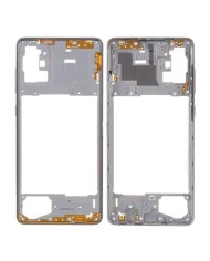 Carcasa Intermedia Samsung Galaxy A71 (A715) Gris