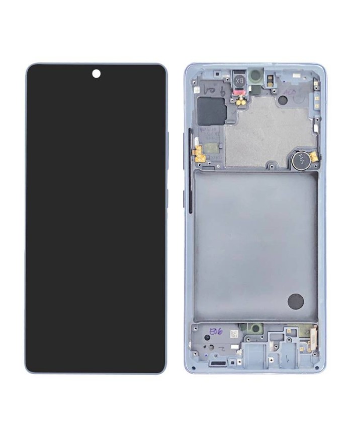 Pantalla Completa Original con Marco Samsung Galaxy A71 5G, A716 Azul